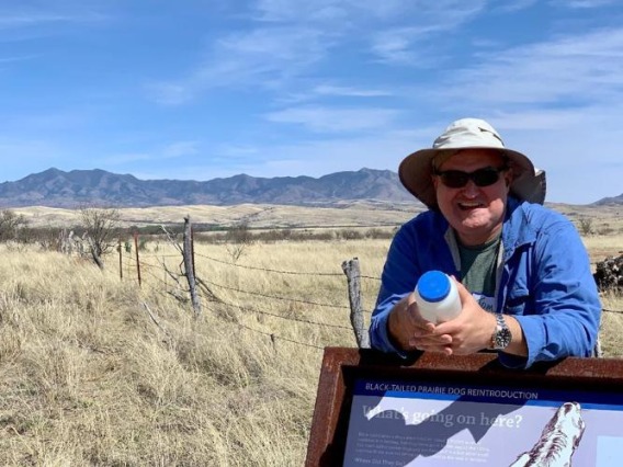 Tom Meixner at Las Cienegas National Conservation Area