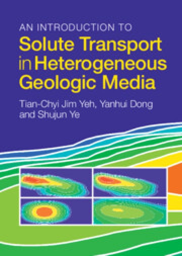 T-C Jim Yeh: Cover of Textbook, Solute Transport, 2023
